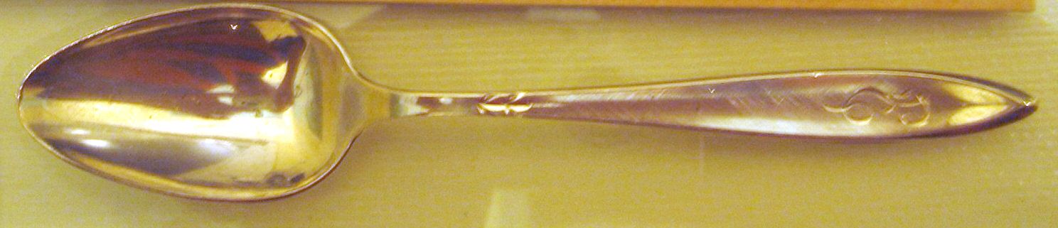 Golden Gossamer (Sterling, Gold Vermeil) Teaspoon by Gorham Silver-1