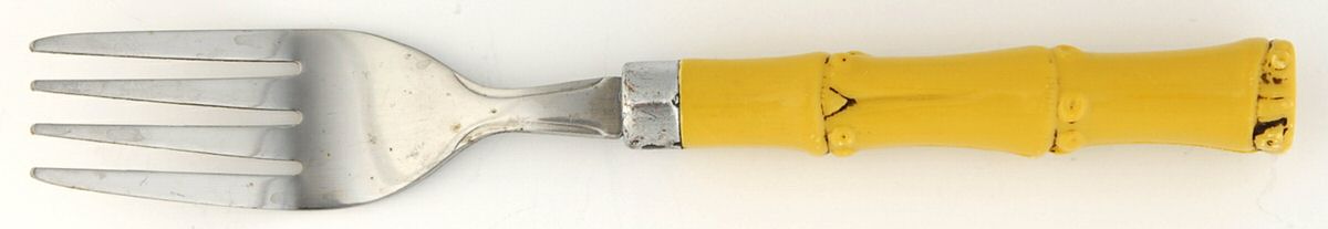 Bamboo (Stainless & Plastic) Individual Salad Fork by Gibson-1