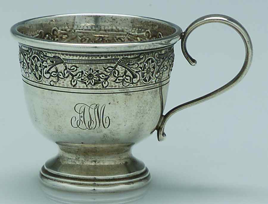 3031A (Sterling, Hollowware) Sterling Demitasse Cup Only by Gorham Silver-1