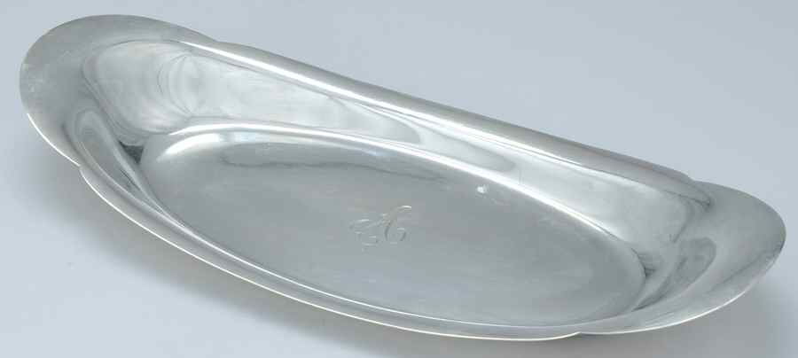 A8979 (Sterling, Hollowware) 12" Bread Tray by Gorham Silver-1