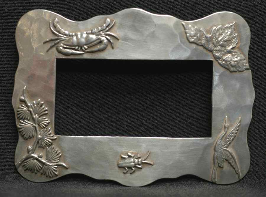 2012 (Sterling, Hollowware) Belt Buckle by George W Shiebler-1