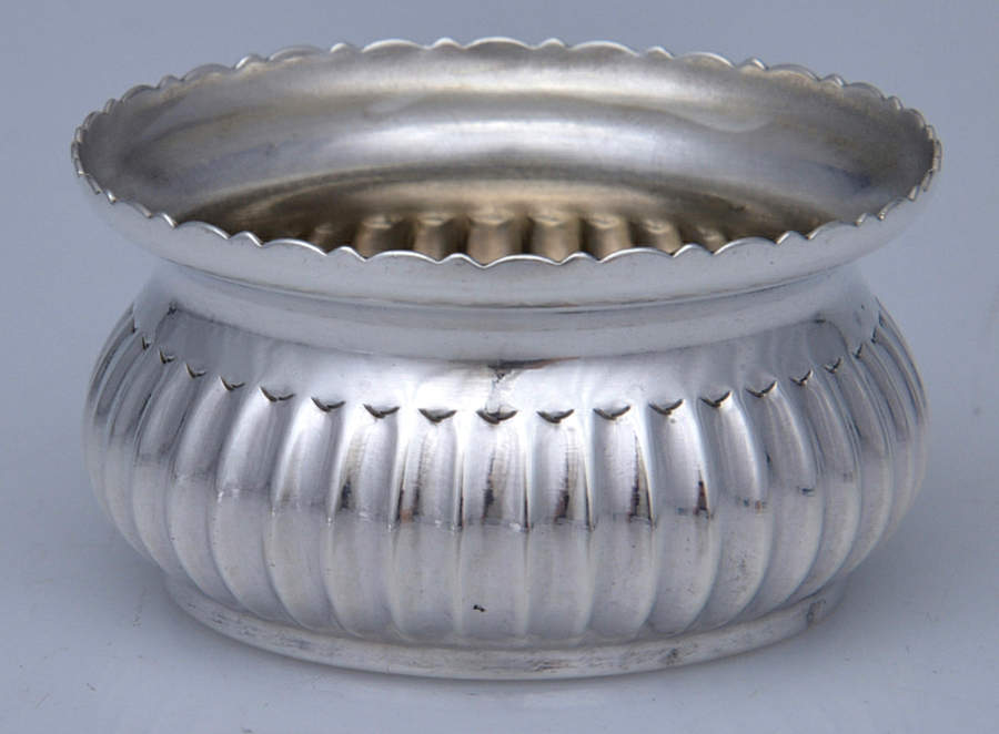2240 (Sterling, Hollowware) Open Salt Individual by Gorham Silver-1