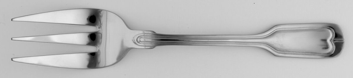 Odyssey (Stainless) Medium Solid Cold Meat Serving Fork by Godinger-1
