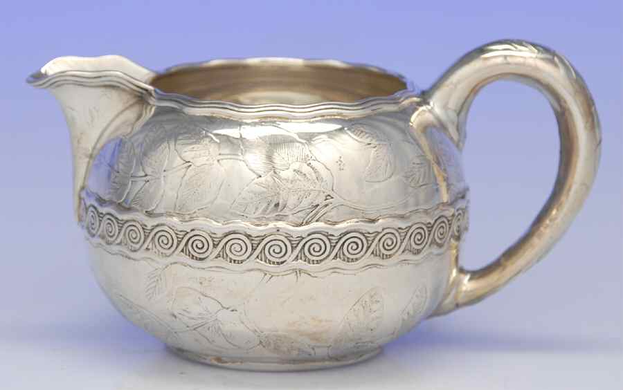 1840 (Sterling, Hollowware) Creamer by Gorham Silver-1