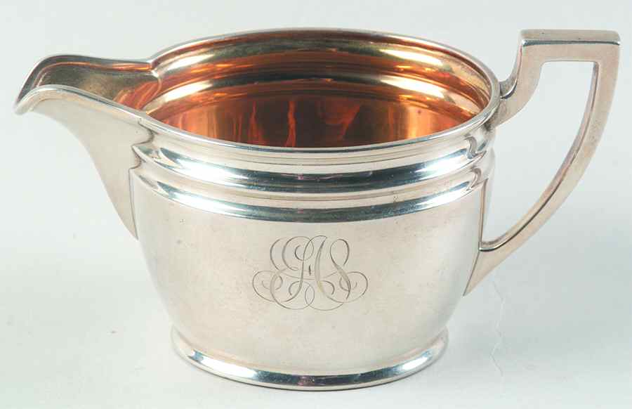 A4941 (Sterling, Hollowware) Mini Creamer by Gorham Silver-1