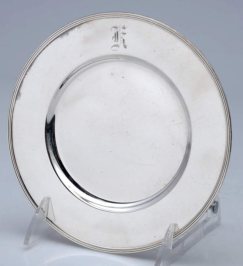 A5750 (Sterling, Hollowware) Bread Plate by Gorham Silver-1