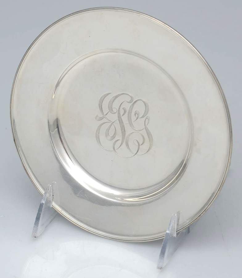 A5750 (Sterling, Hollowware) Bread Plate by Gorham Silver-1