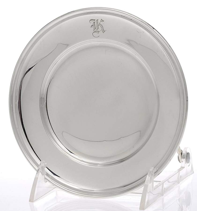 10 (Sterling, Hollowware) Bread Plate by Gorham Silver-1