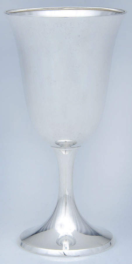 1693 (Sterling, Hollowware) Water Goblet by Gorham Silver-1