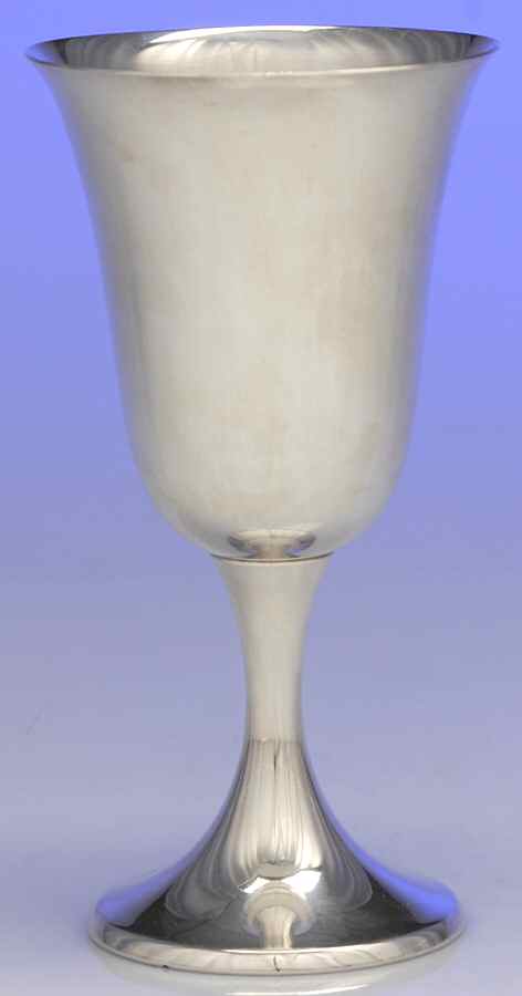 892 (Sterling, Hollowware) Water Goblet by Gorham Silver-1