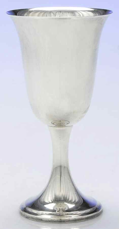 16352 (Sterling, Hollowware) Water Goblet by Gorham Silver-1
