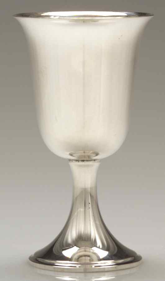16352 (Sterling, Hollowware) Sterling Wine Goblet by Gorham Silver-1