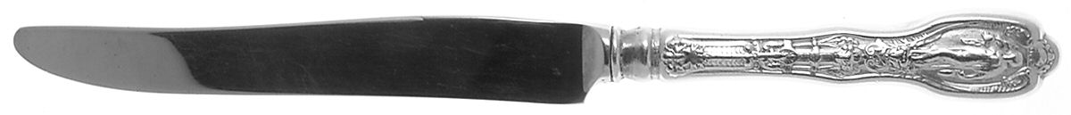 Mythologique (Strl, 1894, Old, BeadBorder, NoFaceBowl) Knife-New French/Hollow by Gorham Silver-1