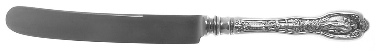 Mythologique (Strl, 1894, Old, BeadBorder, NoFaceBowl) Old French Hollow Knife with Bolster by Gorham Silver-1
