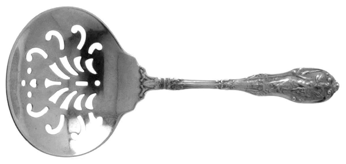 Mythologique (Strl, 1894, Old, BeadBorder, NoFaceBowl) Solid Bon Bon Spoon by Gorham Silver-1