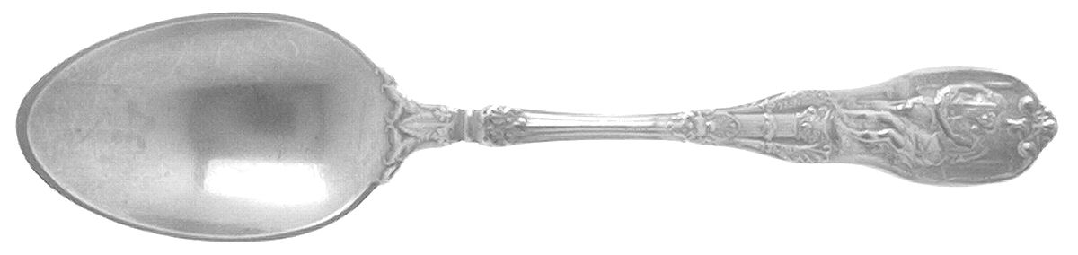 Mythologique (Strl, 1894, Old, BeadBorder, NoFaceBowl) Teaspoon by Gorham Silver-1