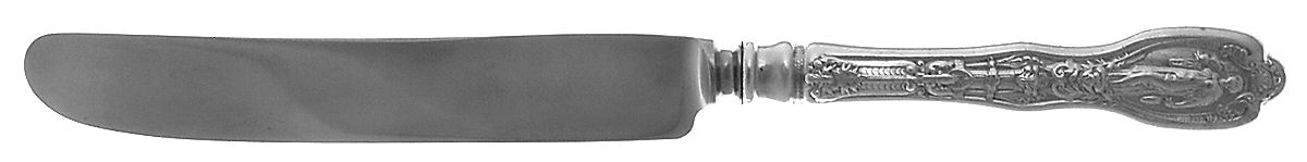 Mythologique (Strl, 1894, Old, BeadBorder, FaceBowl) Old French Hollow Knife with Bolster by Gorham Silver-1