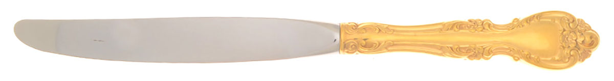 Melrose-Gold Vermeil (Sterling, 1948) Modern Hollow Knife by Gorham Silver-1