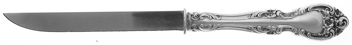 Melrose-Gold Vermeil (Sterling, 1948) Individual Steak Knife Hollow Handle by Gorham Silver-1