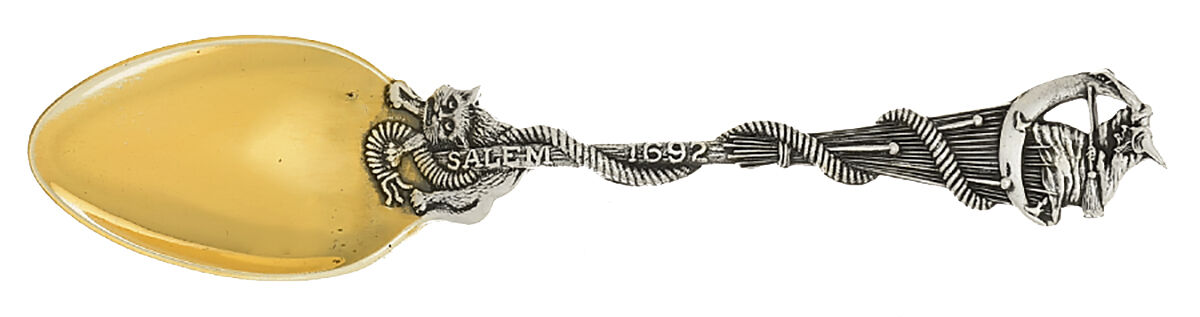 Salem Witch (Sterling) Demitasse Spoon by Gorham Silver-1