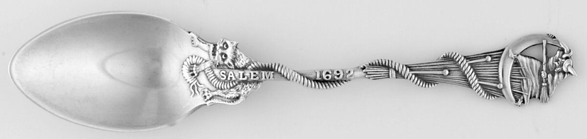 Salem Witch (Sterling) Demitasse Spoon by Gorham Silver-1