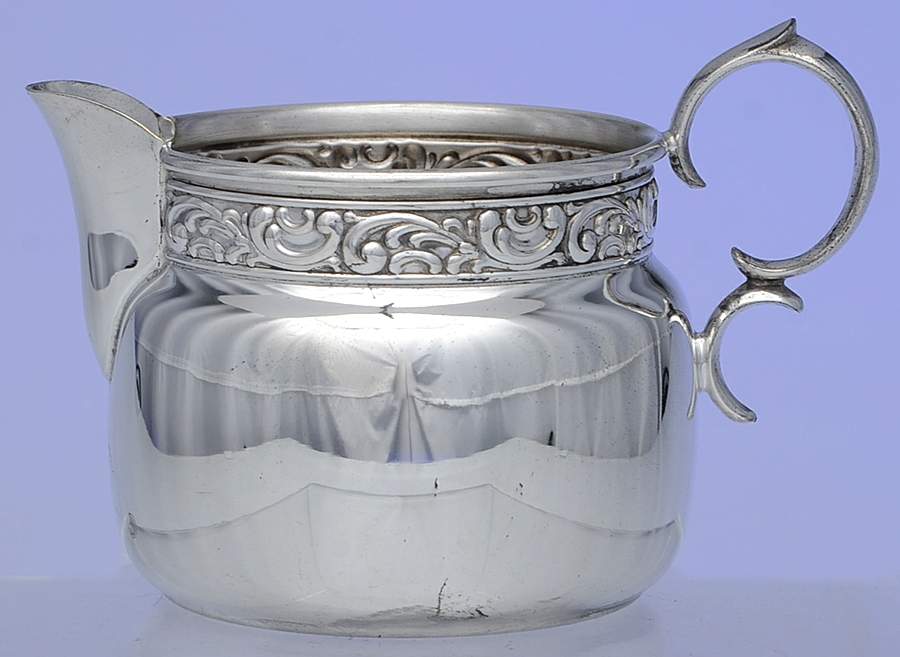 YB42 (Silverplate, Hollowware) Creamer by Gorham Silver-1
