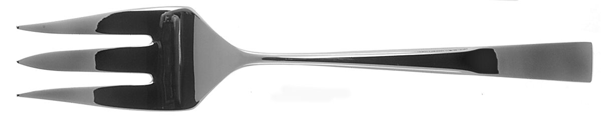 Andante (Stainless) Medium Solid Cold Meat Serving Fork by Gorham Silver-1