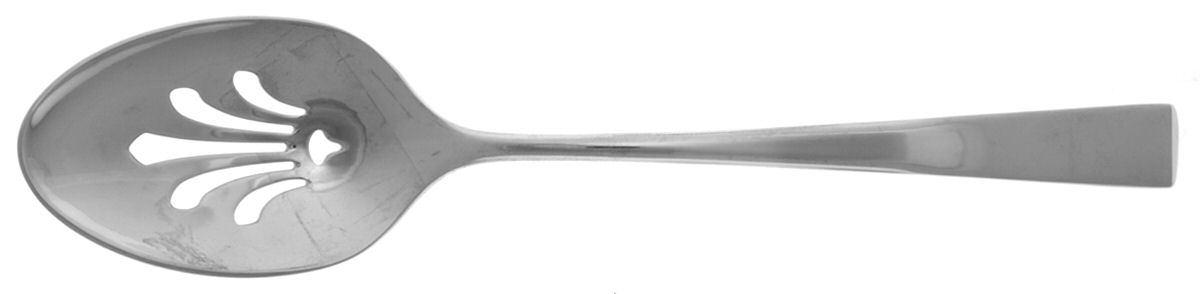 Andante (Stainless) Pierced Tablespoon (Serving Spoon) by Gorham Silver-1