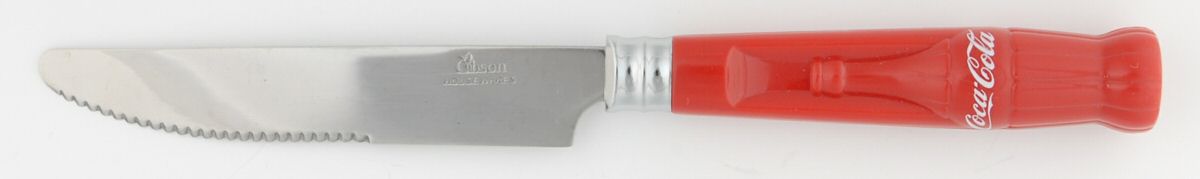 Coca Cola-Red (Stainless) New French Hollow Knife by Gibson-1