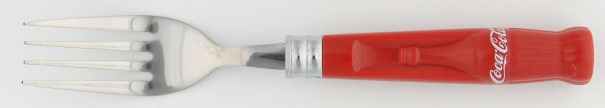 Coca Cola-Red (Stainless) Individual Salad Fork by Gibson-1