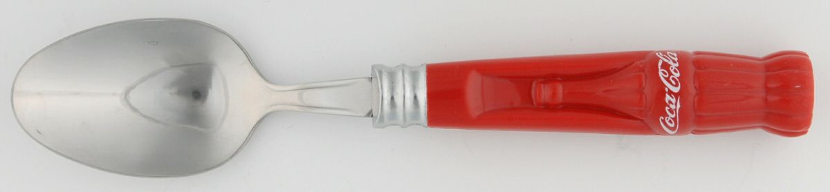 Coca Cola-Red (Stainless) Large Teaspoon by Gibson-1