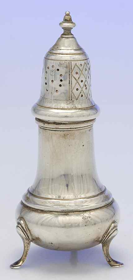 1109 (Sterling, Hollowware) Pepper Shaker by Gorham Silver-1