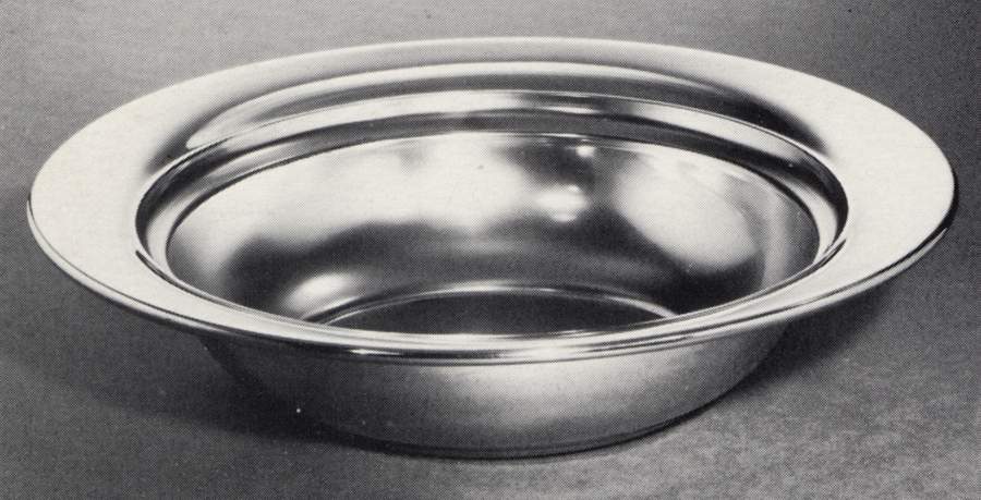Colonial (Pewter, Hollowware) 9" Round Bowl by Gorham Silver-1