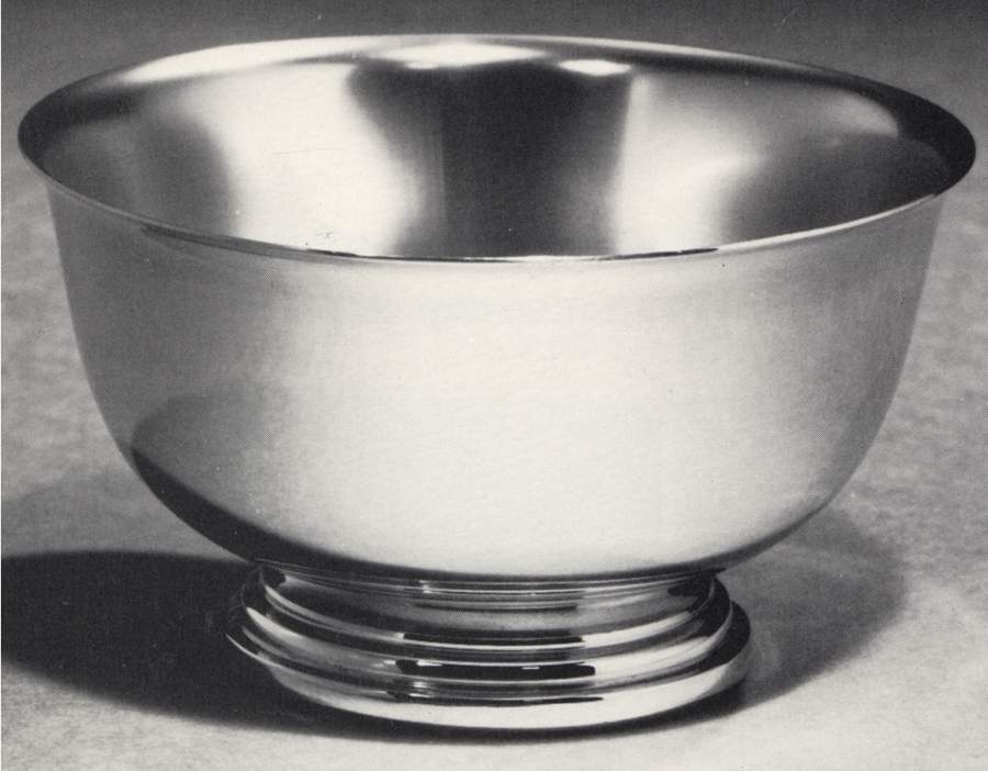 Colonial (Pewter, Hollowware) 5" Paul Revere Bowl by Gorham Silver-1