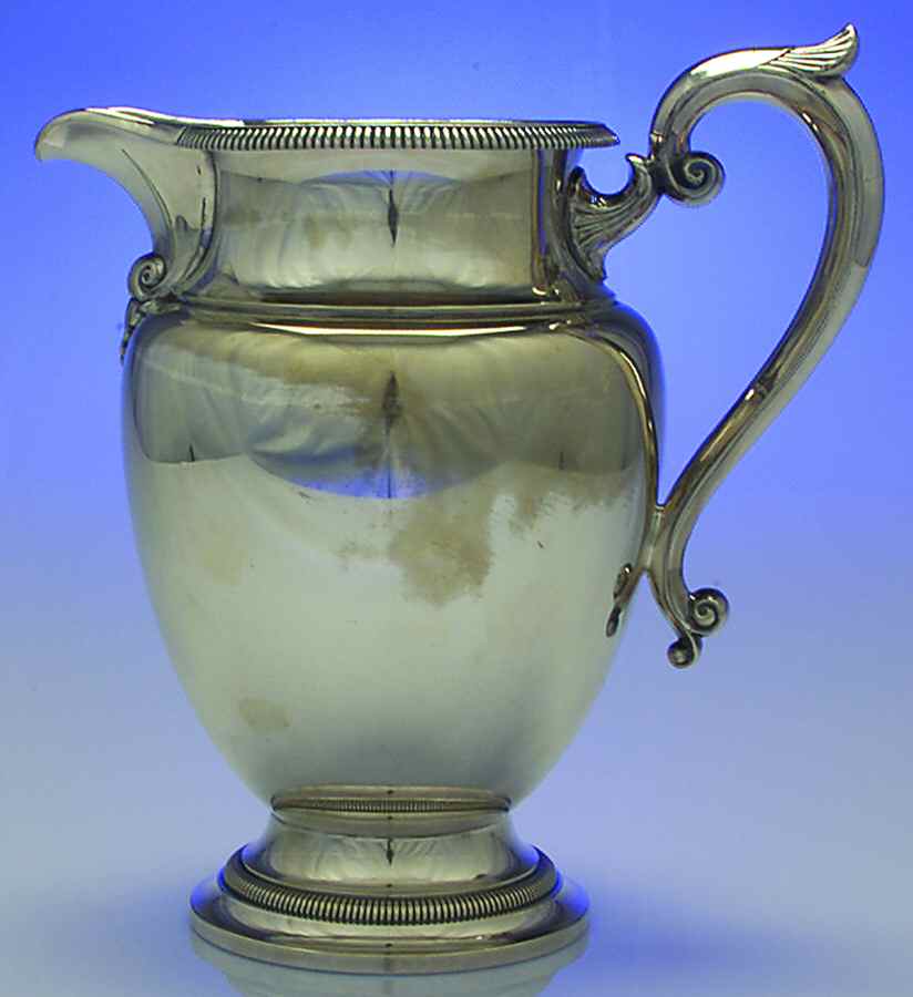 Y1200 (Silverplate, Hollowware) Silverplate Water Pitcher by Gorham Silver-1