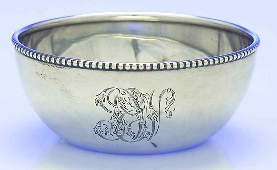 A505 (Sterling, Hollowware) Sterling Bon Bon Bowl by Gorham Silver-1