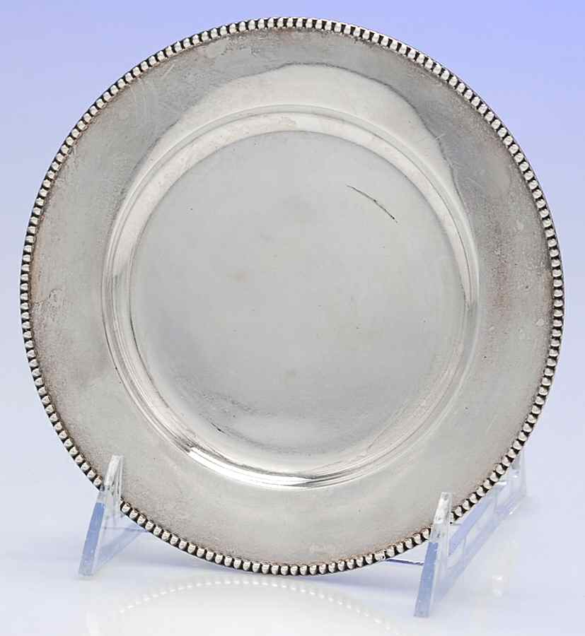 A505 (Sterling, Hollowware) Bread Plate by Gorham Silver-1