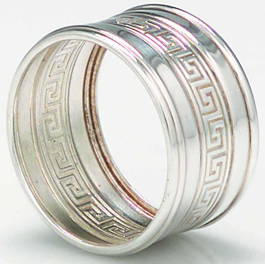 YC73 (Silverplate, Hollowware) Silverplate Napkin Ring by Gorham Silver-1