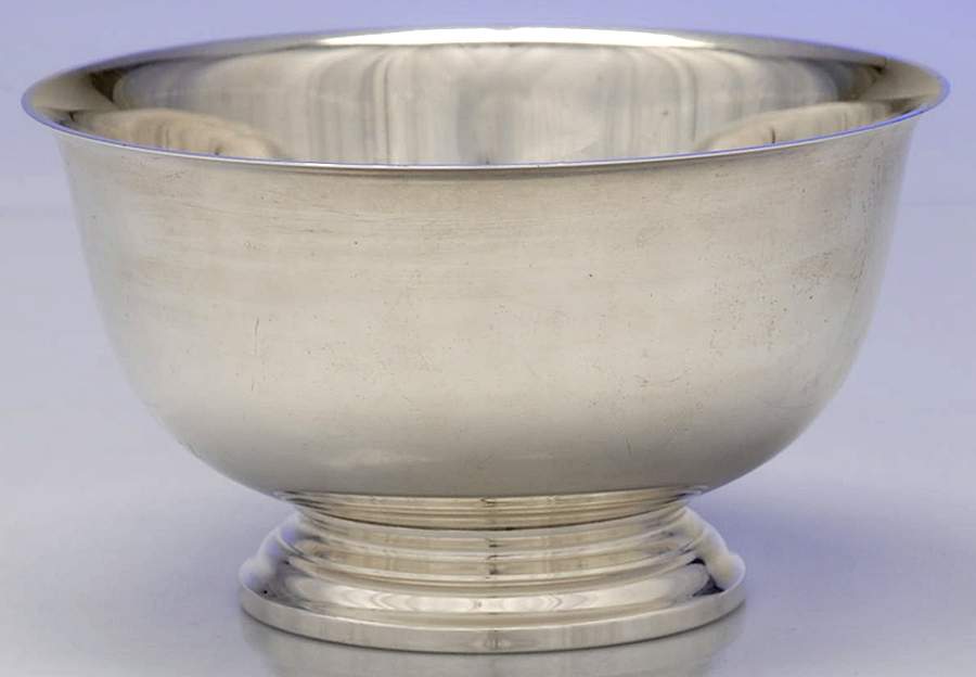 Paul Revere Bowls (Sterling, Hollowware) 6" Paul Revere Bowl by Gorham Silver-1