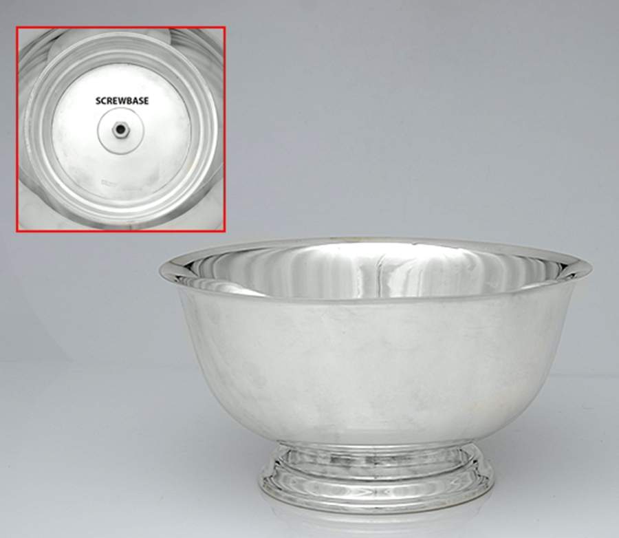 Paul Revere Bowls (Sterling, Hollowware) 11" Paul Revere Bowl by Gorham Silver-1