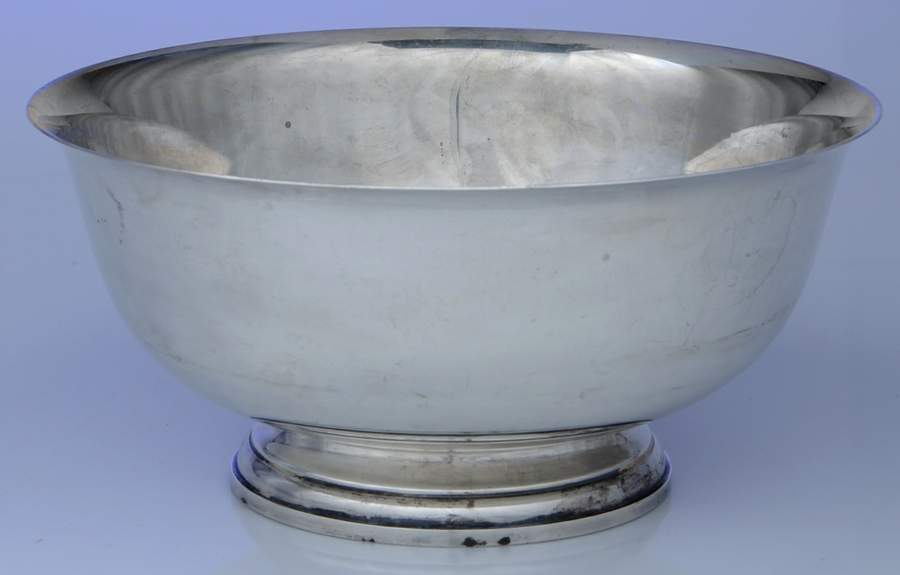 Paul Revere Bowls (Sterling, Hollowware) 9" Paul Revere Bowl by Gorham Silver-1