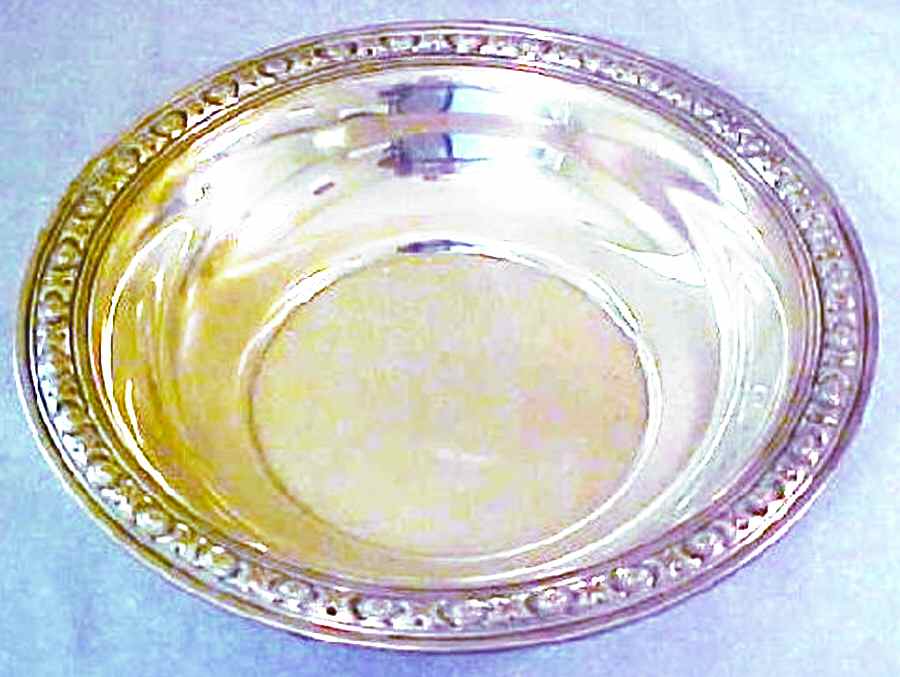 9903 (Sterling, Hollowware) Sterling Round Vegetable by Gorham Silver-1
