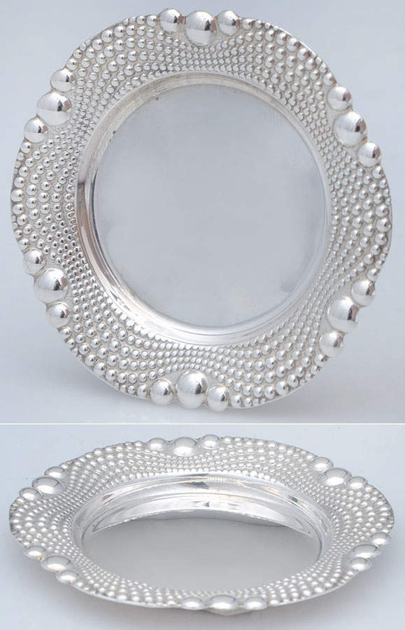 2250 (Sterling, Hollowware) Sterling Butter Pat by Gorham Silver-1