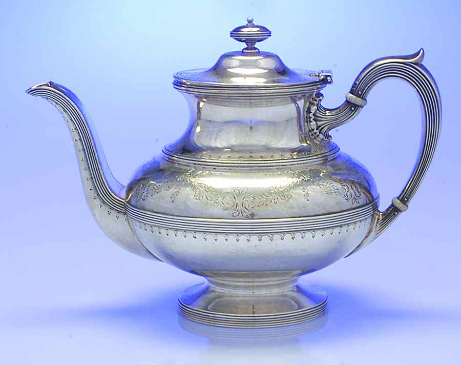 21 (Sterling, Hollowware) Coffee Pot by Gorham Silver-1