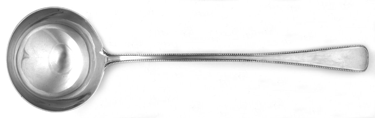 GWA2 (Sterling) Solid Soup Ladle by George William Adams-1
