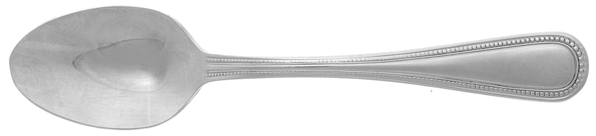 Bead (Stainless, Glossy, No 18-0) Place/Oval Soup Spoon by Gibson-1
