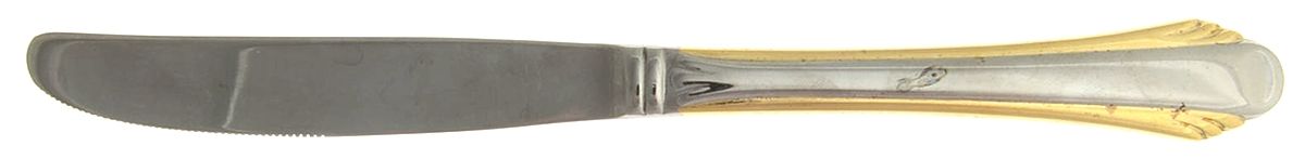Grande Calais Gold (Stainless) Modern Solid Knife by Gorham Silver-1