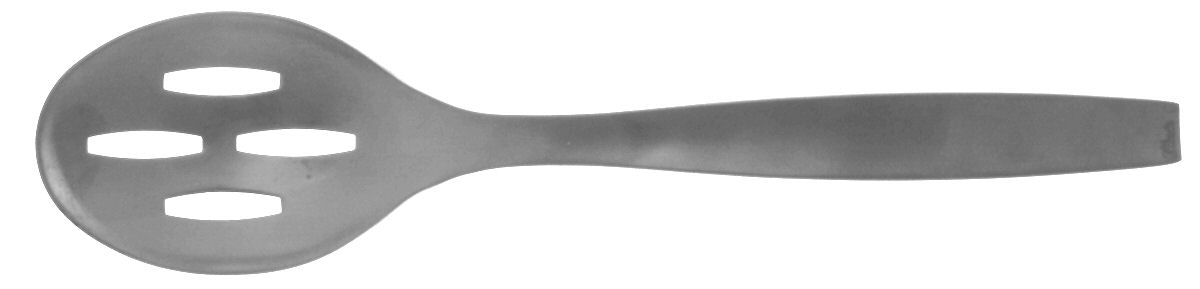Loft-Glossy (Stainless) Pierced Solid Serving Spoon by Gourmet Settings-1