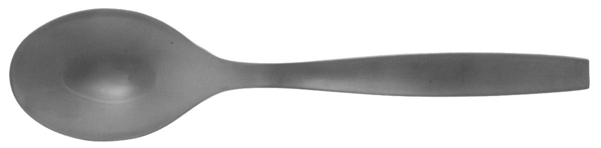 Loft-Glossy (Stainless) Solid Salad Serving Spoon by Gourmet Settings-1
