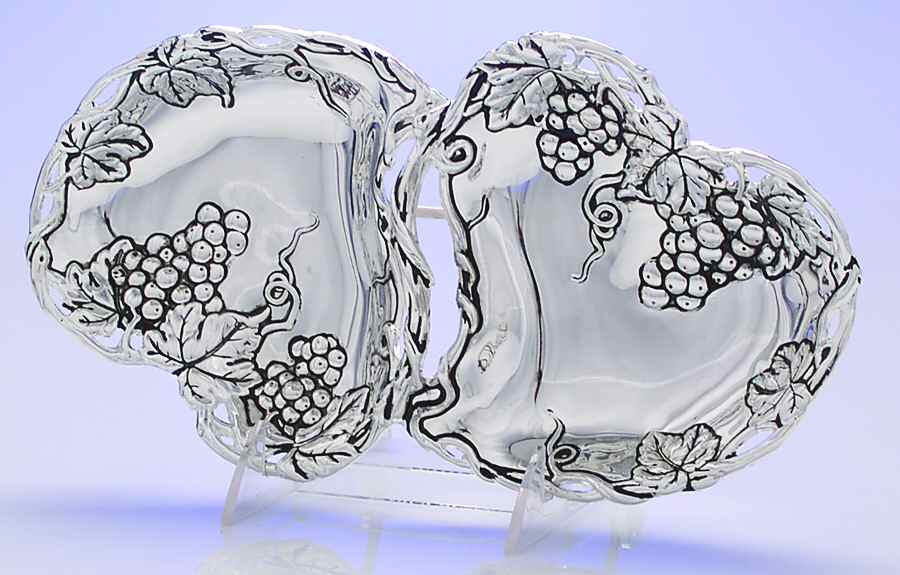 GOI10 (Silverplate, Hollowware) Silverplate Bon Bon Bowl by Godinger-1